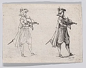 Copy of Le Joeuer de Violon (The Violin Player), from "Les Caprices" by Jacques Callot|Anonymous