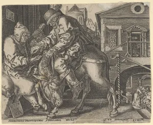 Copy of The Good Samaritan Paying the Innkeeper for the Care of the Wounded Man