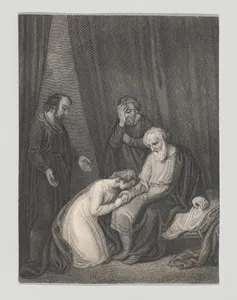 Cordelia and King Lear (Shakespeare, King Lear, Act 4, Scene 7)