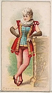Corinne, from the Ballet Queens series (N182) issued by Wm. S. Kimball & Co. by William S. Kimball & Company