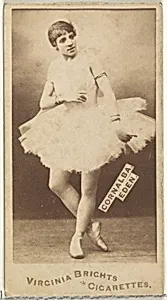 Cornalba, Eden, from the Actors and Actresses series (N45, Type 1) for Virginia Brights Cigarettes by Allen & Ginter