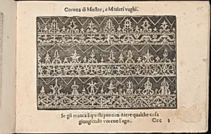 Corona delle Nobile et Virtuose Donne, Libro Terzo, page 15 (recto) by Alessandro de' Vecchi|Cesare Vecellio