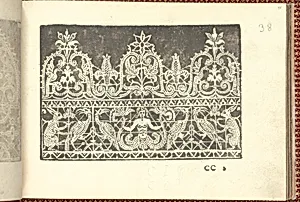 Corona delle Nobili et Virtuose Donne: Libro I-IV, page 38 (recto) by Cesare Vecellio