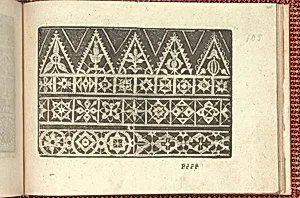 Corona delle Nobili et Virtuose Donne: Libro I-IV, page 105 (recto) by Cesare Vecellio