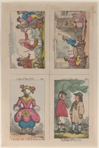Costume of Hogs Norton, How a Man May Shoot His Own Wig, and The Maid of Mim