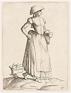 Costume Plate: Galla Serva