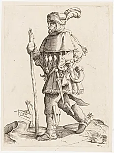 Costume Plate: German Messenger