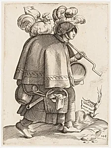 Costume Plate: Wife of a Warrior from Germany