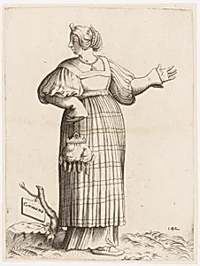 Costume Plate: Woman from Germany