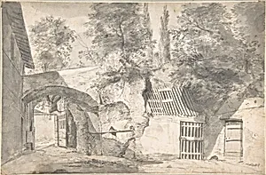 Courtyard of a Farmhouse