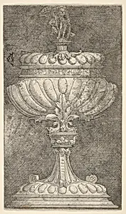 Covered Goblet with a Knight on the Lid