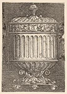 Covered Goblet with Three Feet