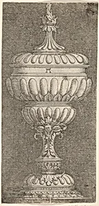 Covered Goblet with Three Pomegranates