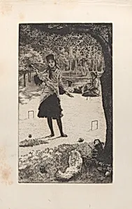 Croquet by James Tissot