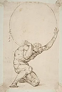 Crouching Figure of Atlas