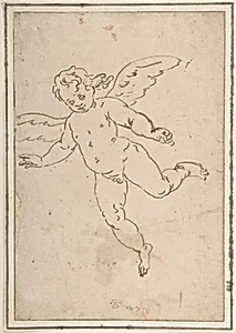 Cupid Flying