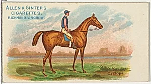 Cyclops, from The World's Racers series (N32) for Allen & Ginter Cigarettes by Allen & Ginter|Lindner, Eddy & Claus