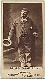 Dailly, Palais Royal, from the Actors and Actresses series (N45, Type 1) for Virginia Brights Cigarettes by Allen & Ginter