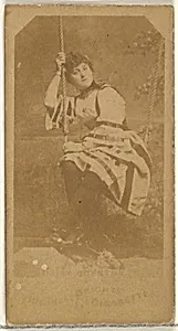 Daisy Boynton, from the Actors and Actresses series (N45, Type 1) for Virginia Brights Cigarettes by Allen & Ginter