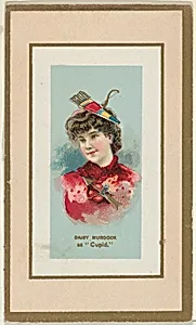 Daisy Murdoch as "Cupid" from the Fancy Dress Ball Costumes series (N107) to promote Honest Long Cut Tobacco manufactured by W. Duke Sons & Co. by W. Duke, Sons & Co.|Knapp & Company