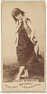 Daisy Murdoch, from the Actors and Actresses series (N45, Type 1) for Virginia Brights Cigarettes by Allen & Ginter