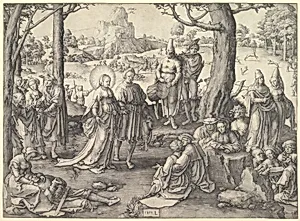Dance of St. Mary Magdalene by Lucas van Leyden