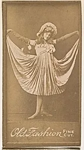 Dancer, from the Actresses series (N664) promoting Old Fashion Fine Cut Tobacco
