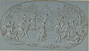 Dancing Nymphs in a Glade