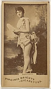 Danforth, from the Actors and Actresses series (N45, Type 1) for Virginia Brights Cigarettes by Allen & Ginter