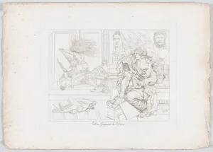 Das Gespenst des Dion (The Apparition Appears to Dion Wielding a Broom, Plutarch, Dion, 55)
