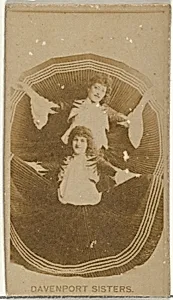 Davenport Sisters, from the Actors and Actresses series (N145-8) issued by Duke Sons & Co. to promote Duke Cigarettes by W. Duke, Sons & Co.|American Tobacco Company