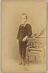 David Maitland Armstrong as a Boy