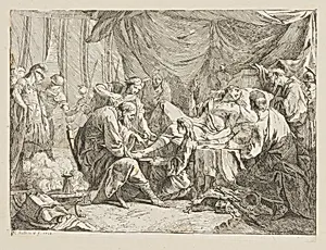 Death of Antiochus After His Fall