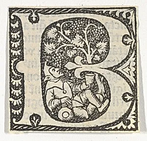 Decorated Roman alphabet