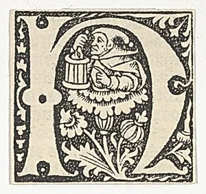 Decorated Roman alphabet