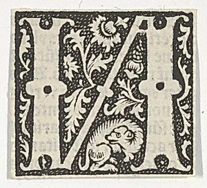 Decorated Roman alphabet