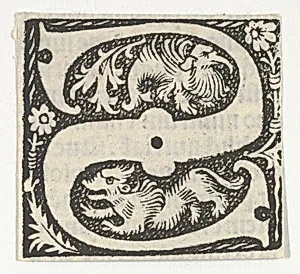 Decorated Roman alphabet