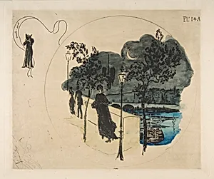 Decoration for a Plate: Notre Dame