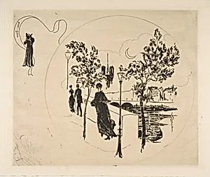 Decoration for a Plate: Notre Dame