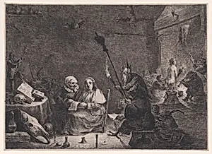 Departure for the Sabbath by David Teniers the Younger|baron Dominique Vivant Denon