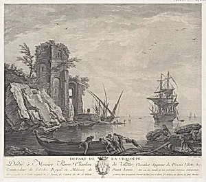 Departure of the Ship