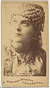 Depoix, Gymnage, from the Actors and Actresses series (N45, Type 1) for Virginia Brights Cigarettes by Allen & Ginter