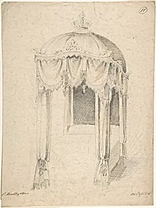 Design for a Bed with Canopy