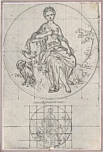 Design for a Box-Lid by Hubert François Gravelot