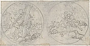 Design for a Box-Lid by Hubert François Gravelot