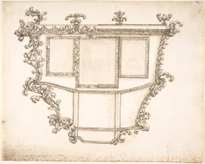 Design for a Carriage with a Variant for the Decoration