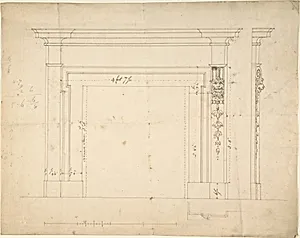 Design for a Chimneypiece by Sir William Chambers