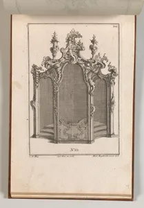 Design for a Confessional, Plate 1 from an Untitled Series of Designs for Confessionals