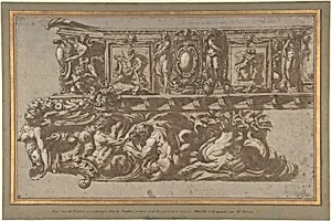 Design for a Festival Float or Barge