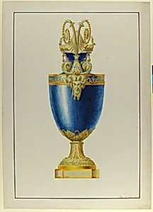 Design for a Gilt Bronze Urn